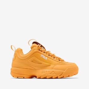 Chunky Disrupter 2 Fila Sneakers Marigold Size 8 Leather